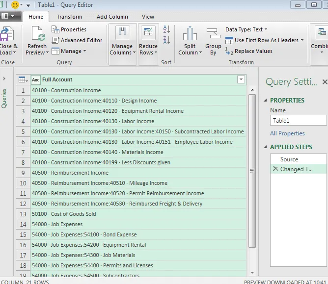 Editor de consultas de Jeff Lenning