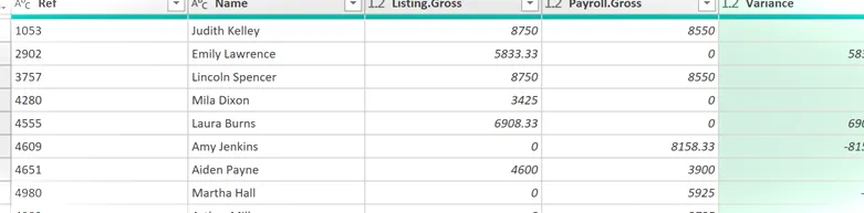 Conciliación automática con Power Query