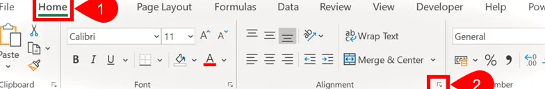 Configuración de alineación inicial