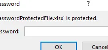 Protección de archivos VBA: protegida con contraseña