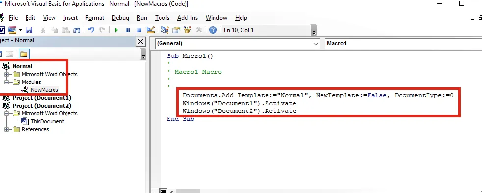 Automatizar Word desde Excel